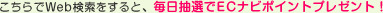 Web��������ƃ|�C���g���v���[���g